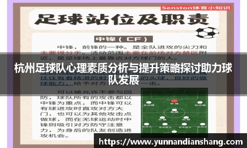 杭州足球队心理素质分析与提升策略探讨助力球队发展